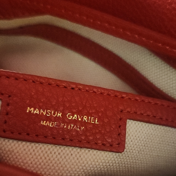 Mansur Gavriel Lady Mini Soft Leather Messenger Bag - Picture 9 of 12